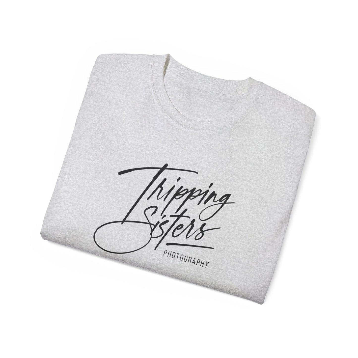 'Tripping Sisters' Logo (front) - Unisex Ultra Cotton Tee