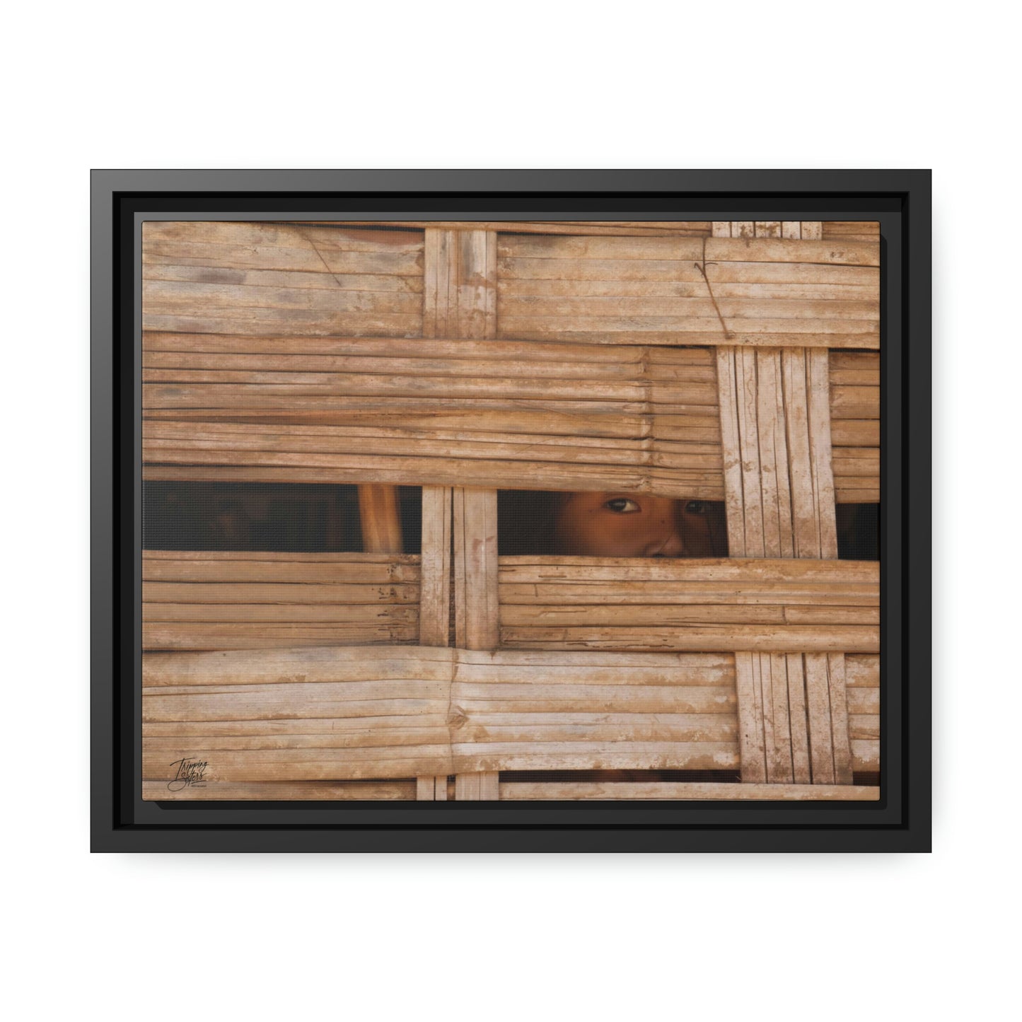 'Curiosity' Loas - Gallery Framed Canvas Wrap