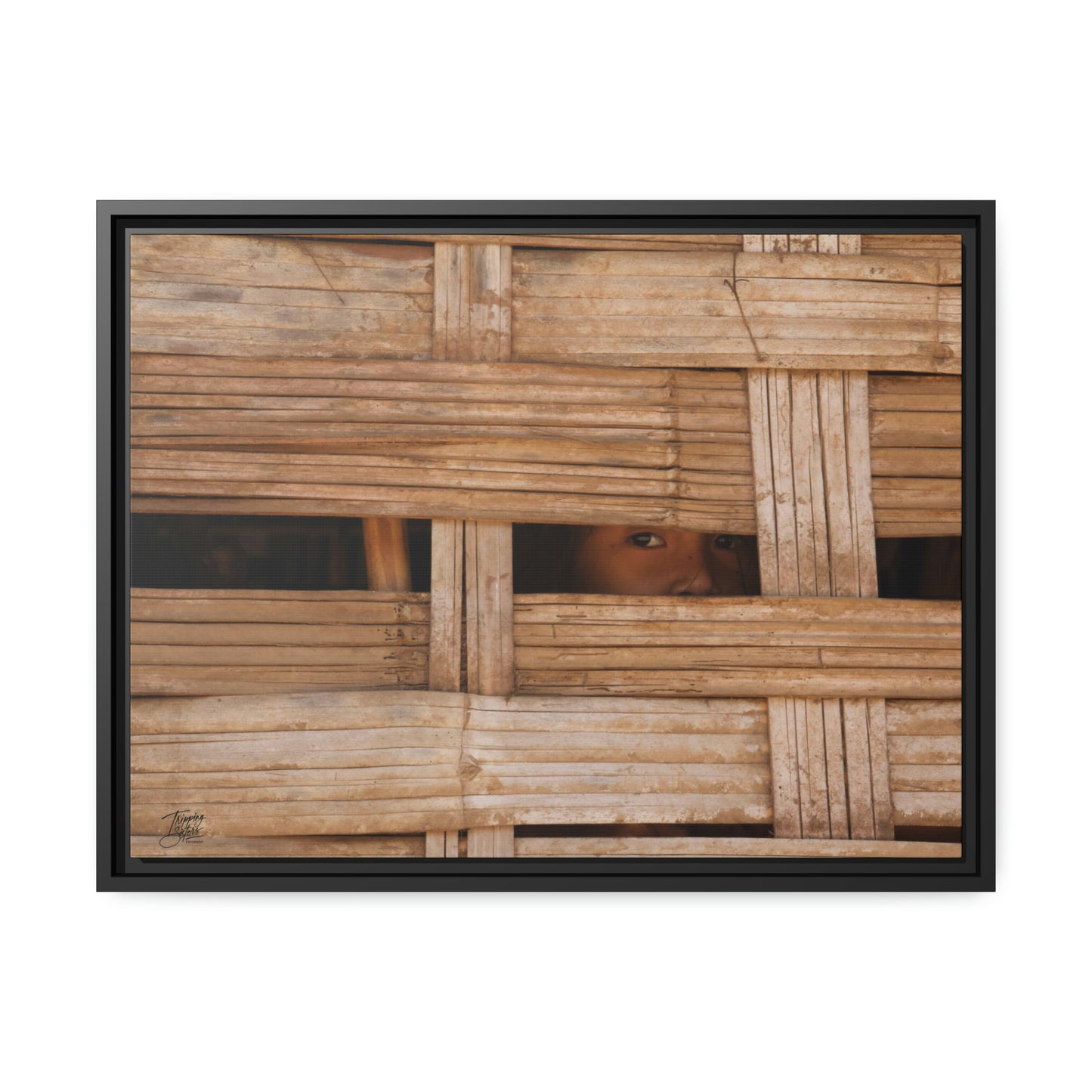 'Curiosity' Loas - Gallery Framed Canvas Wrap
