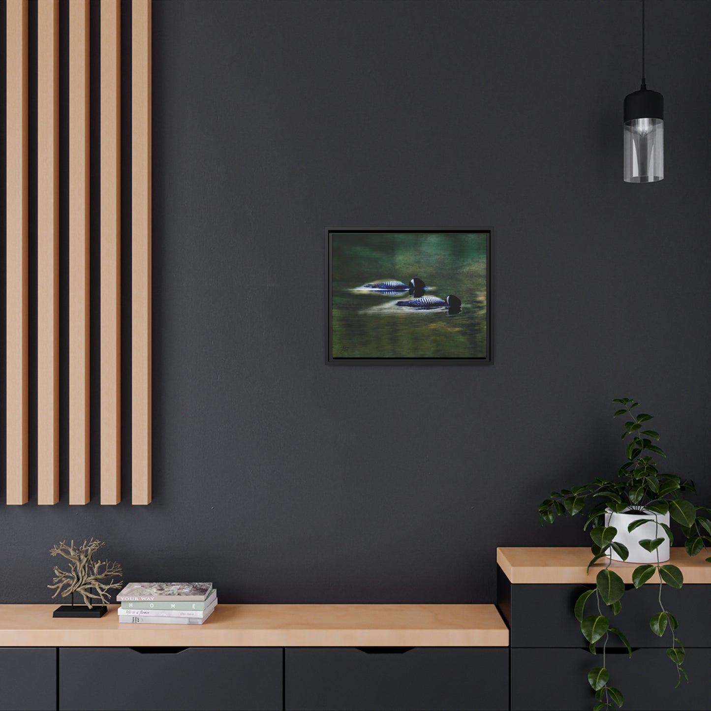 'Synchronicity' - Gallery Framed Canvas Wrap