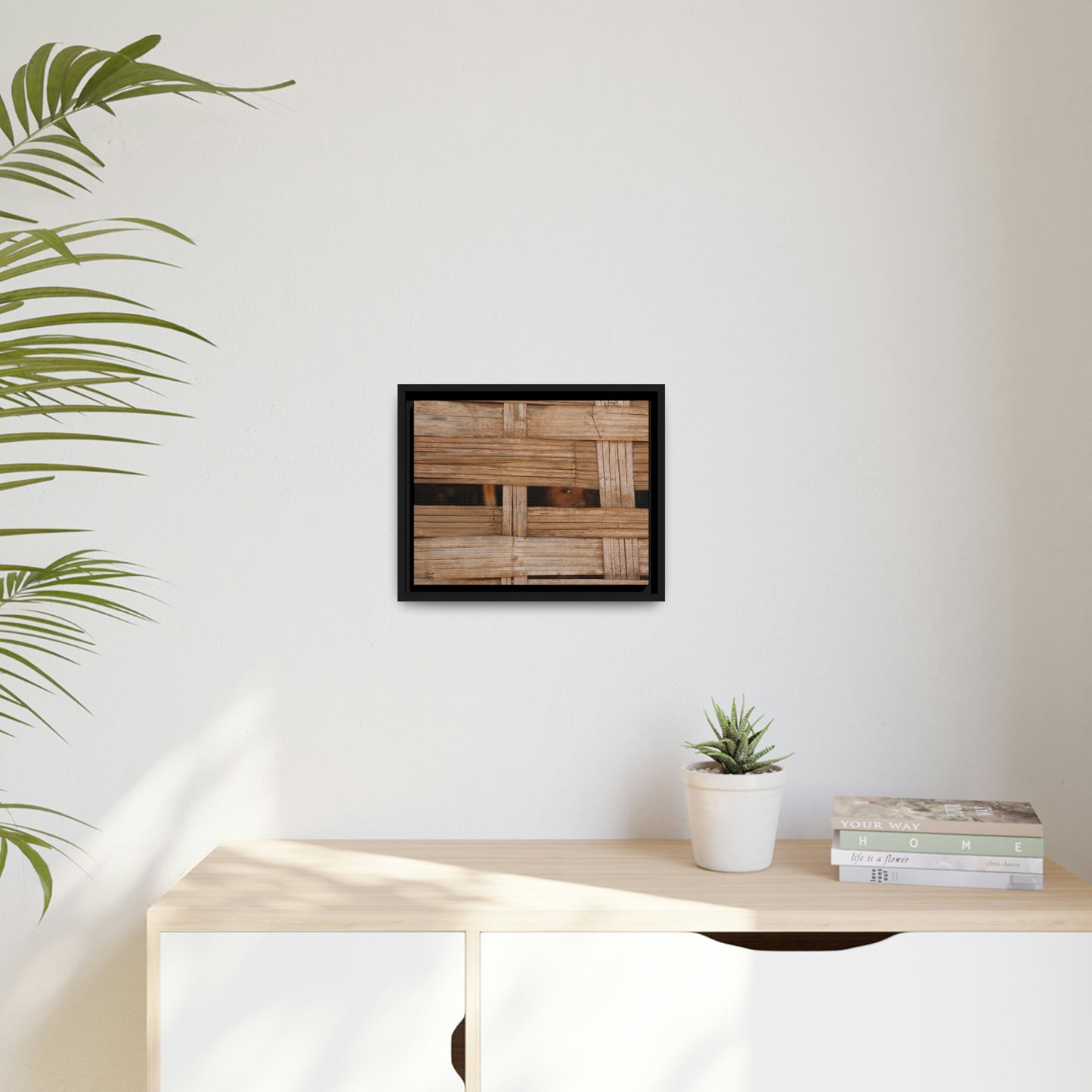 'Curiosity' Loas - Gallery Framed Canvas Wrap