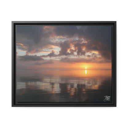 'Wish You Were Here'  Providenciales, Turks and Caicos - Gallery Framed Canvas Wrap