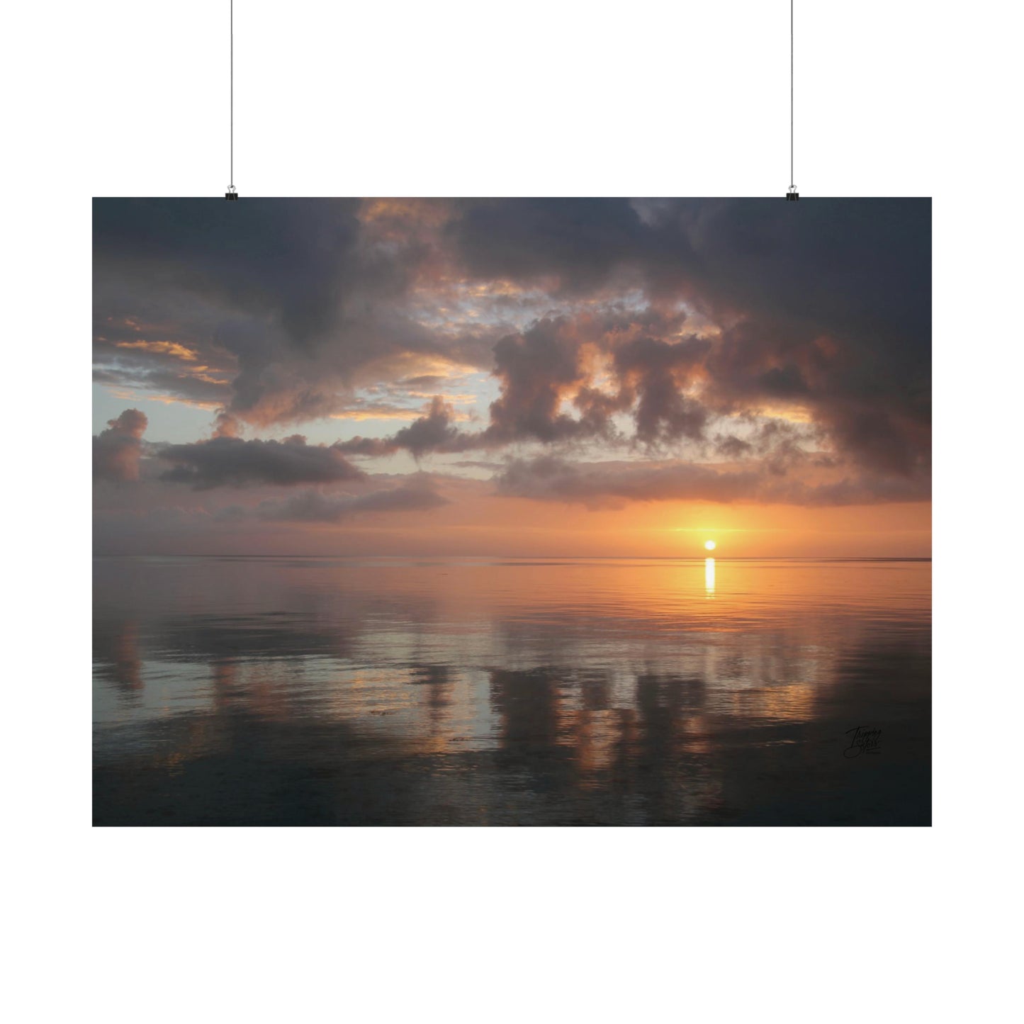 'Wish You Were Here'  Providenciales, Turks and Caicos - Matte Horizontal Posters