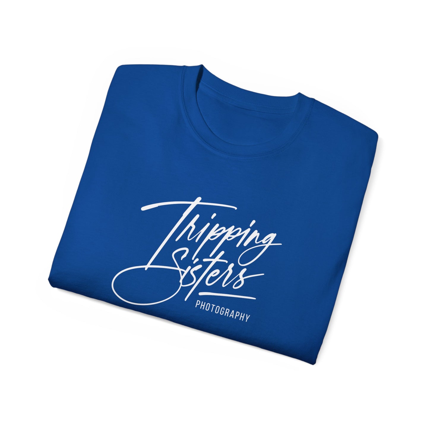 'Tripping Sisters' Logo (front) - Unisex Ultra Cotton Tee