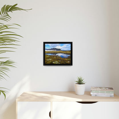 'Reflections' Iceland  - Gallery Framed Canvas Wrap